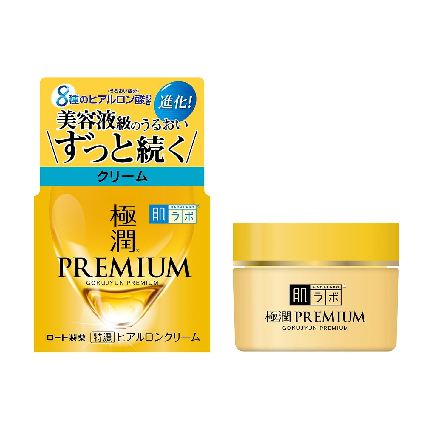 Rohto Mentholatum - Hada Labo Gokujyun Premium Cream 50g
