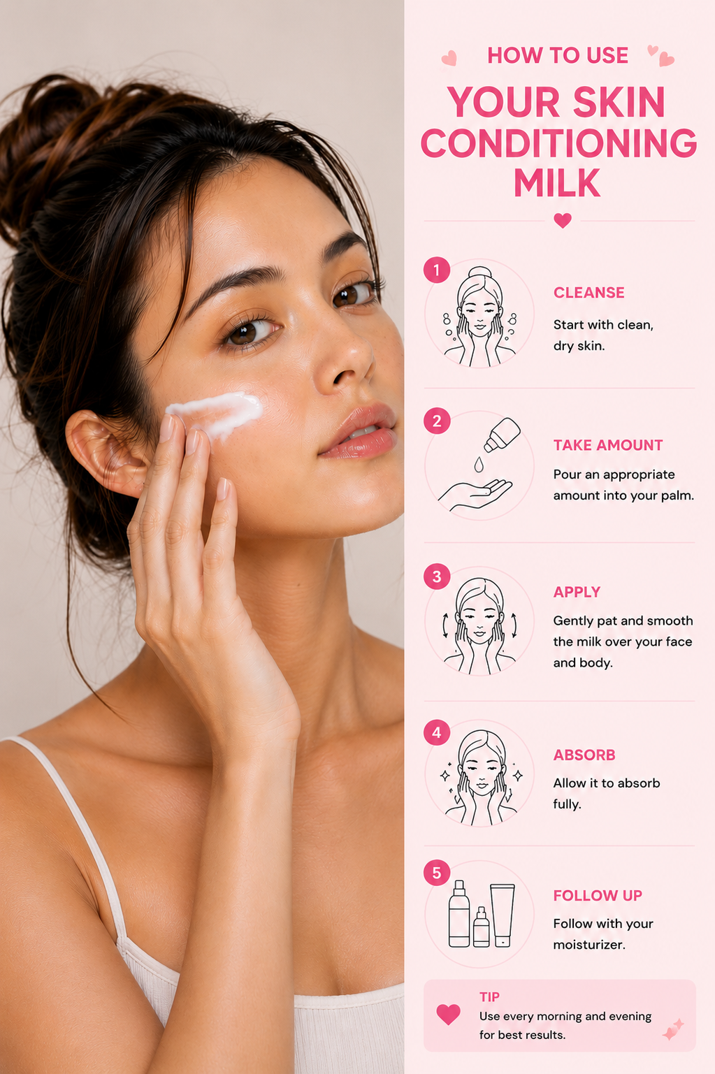 Naturie Hatomugi Skin Conditioning Milk 230ml