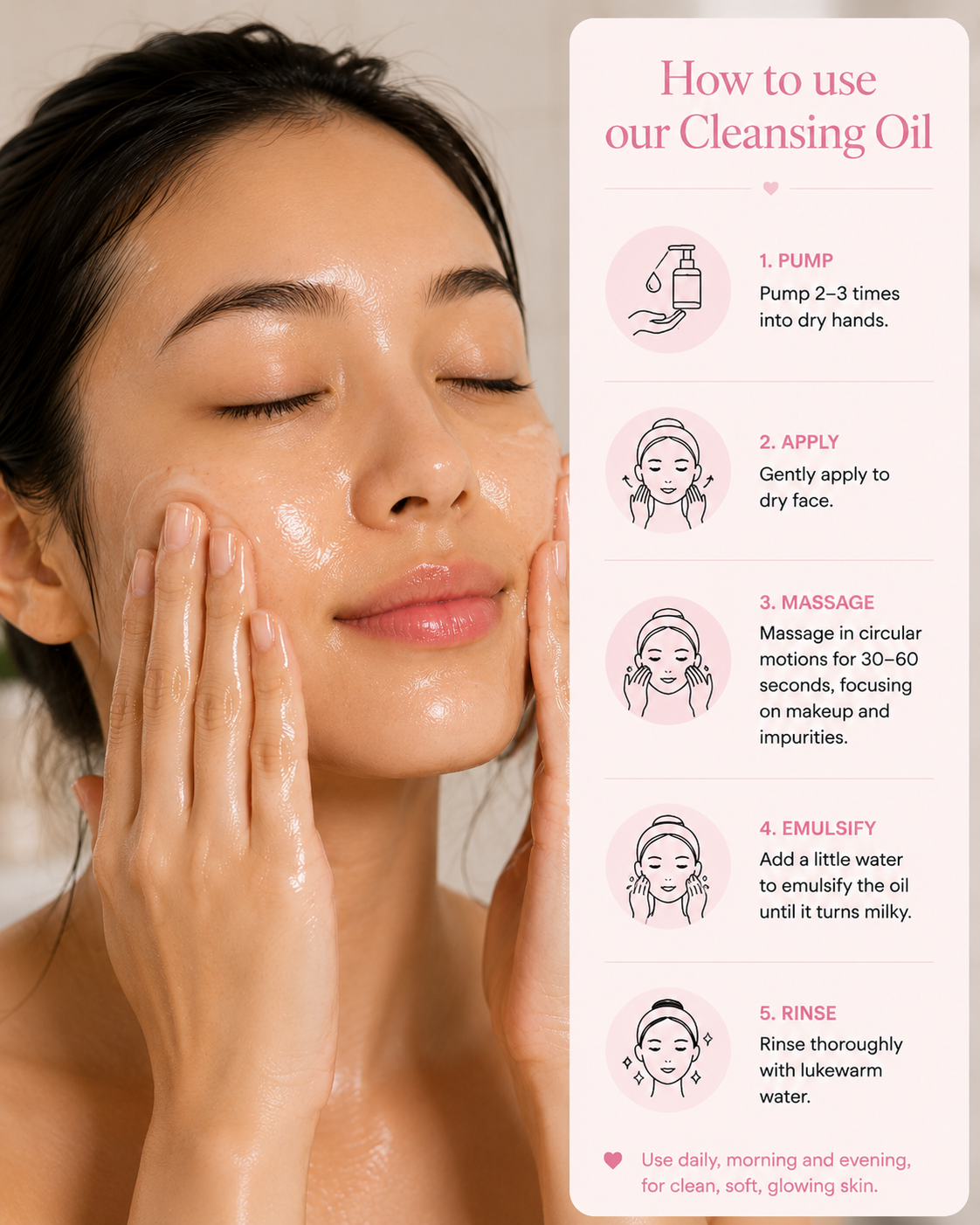Kumano Cosme - Reihaku Hatomugi Cleansing Oil 500ml