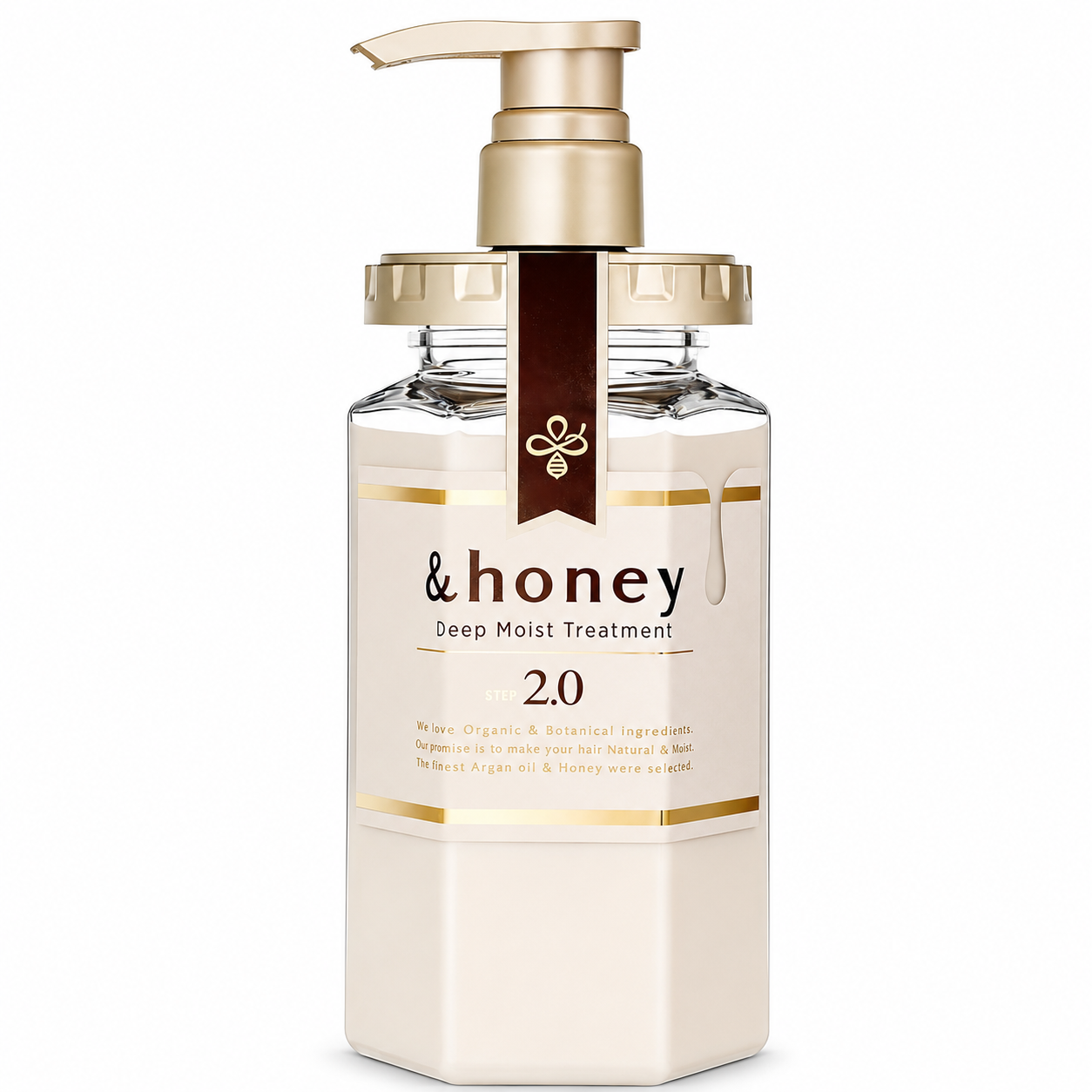 &Honey Deep Moist Hair Treatment 445g