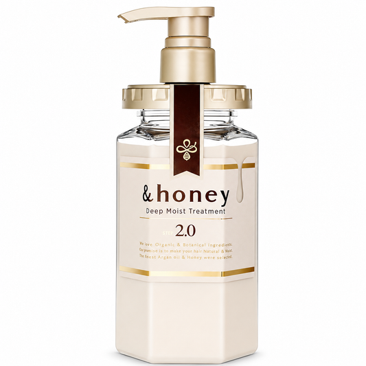 &Honey Deep Moist Hair Treatment 445g