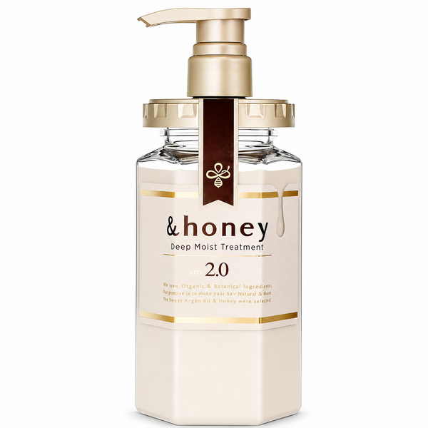 &Honey Deep Moist Hair Treatment 445g