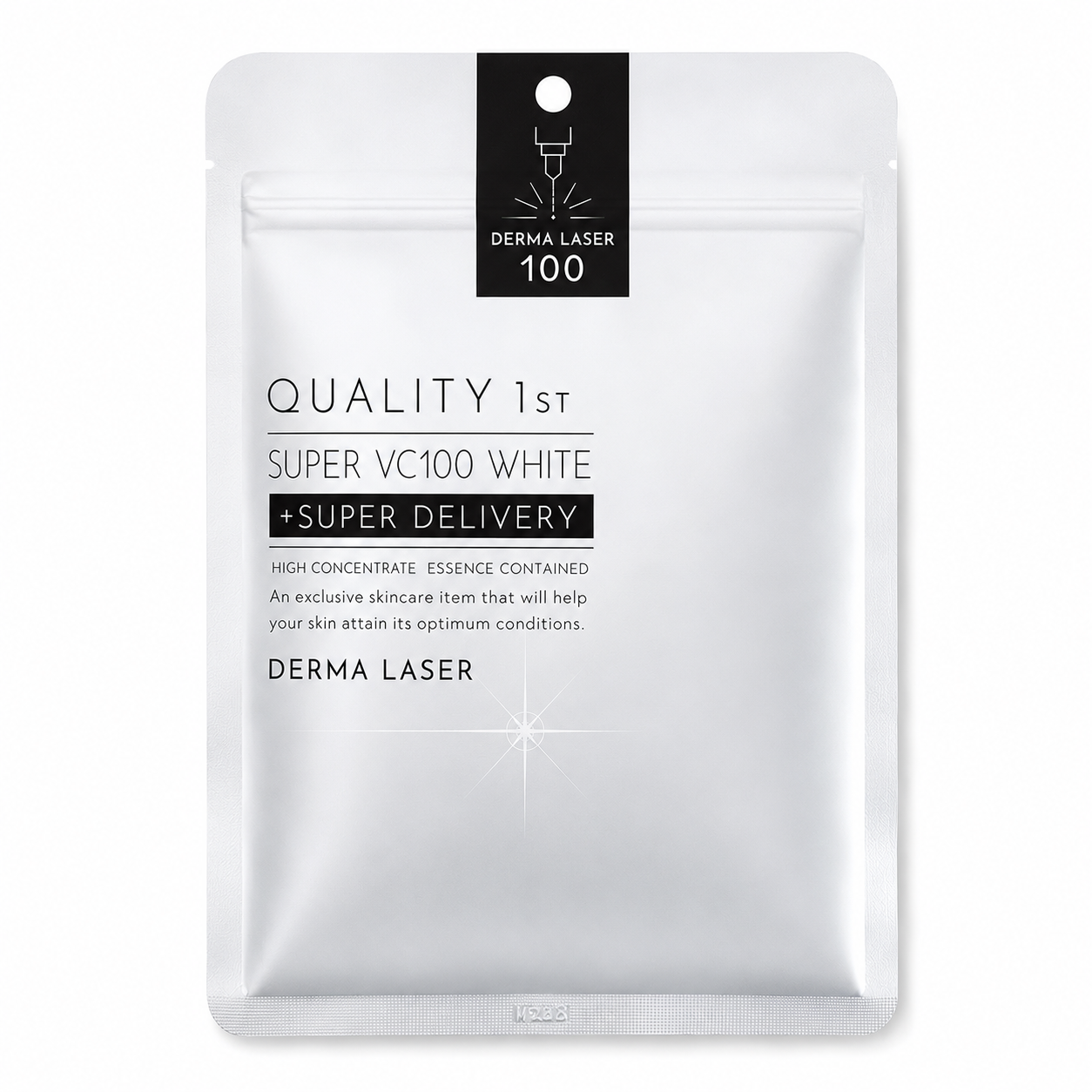 Quality 1st Derma Laser Super VC100 White Mask (7pcs)
