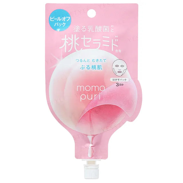 BCL Momo Puri Peach Fresh Peel-Off Mask 80g